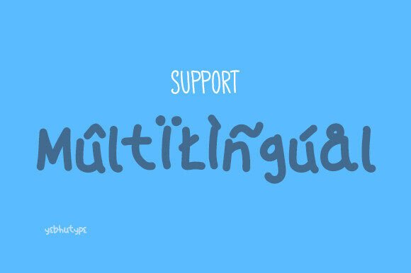Lazybum Font PNG with transparent background - Preview 2