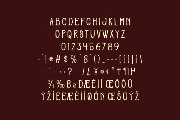 Lidomna Font PNG with transparent background - Preview 6