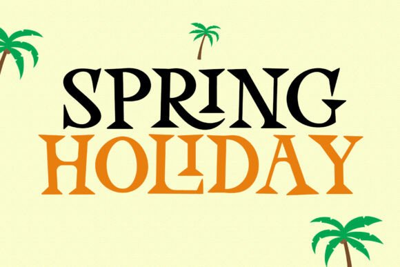 Moist Orange Font PNG with transparent background - Preview 1