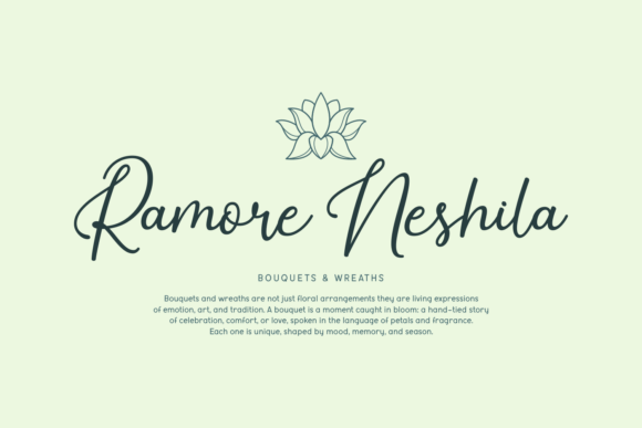 Munare Font PNG with transparent background - Preview 2