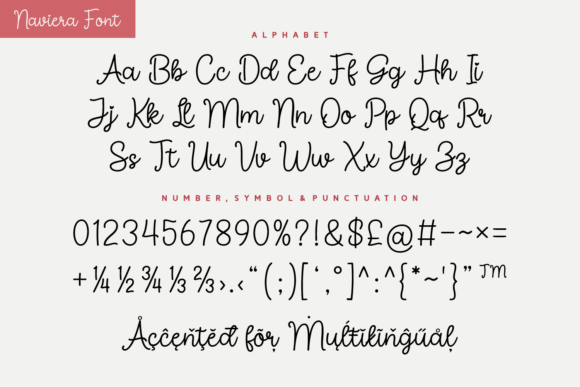 Naviera Font PNG with transparent background - Preview 4