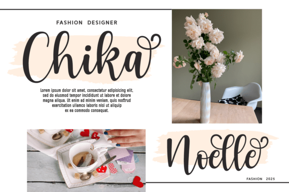Noble Reward Font PNG with transparent background - Preview 3