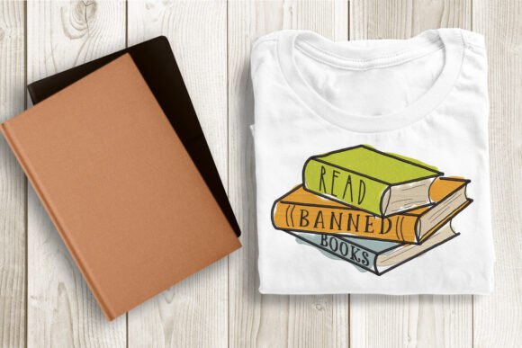 Read Banned Books Embroidery