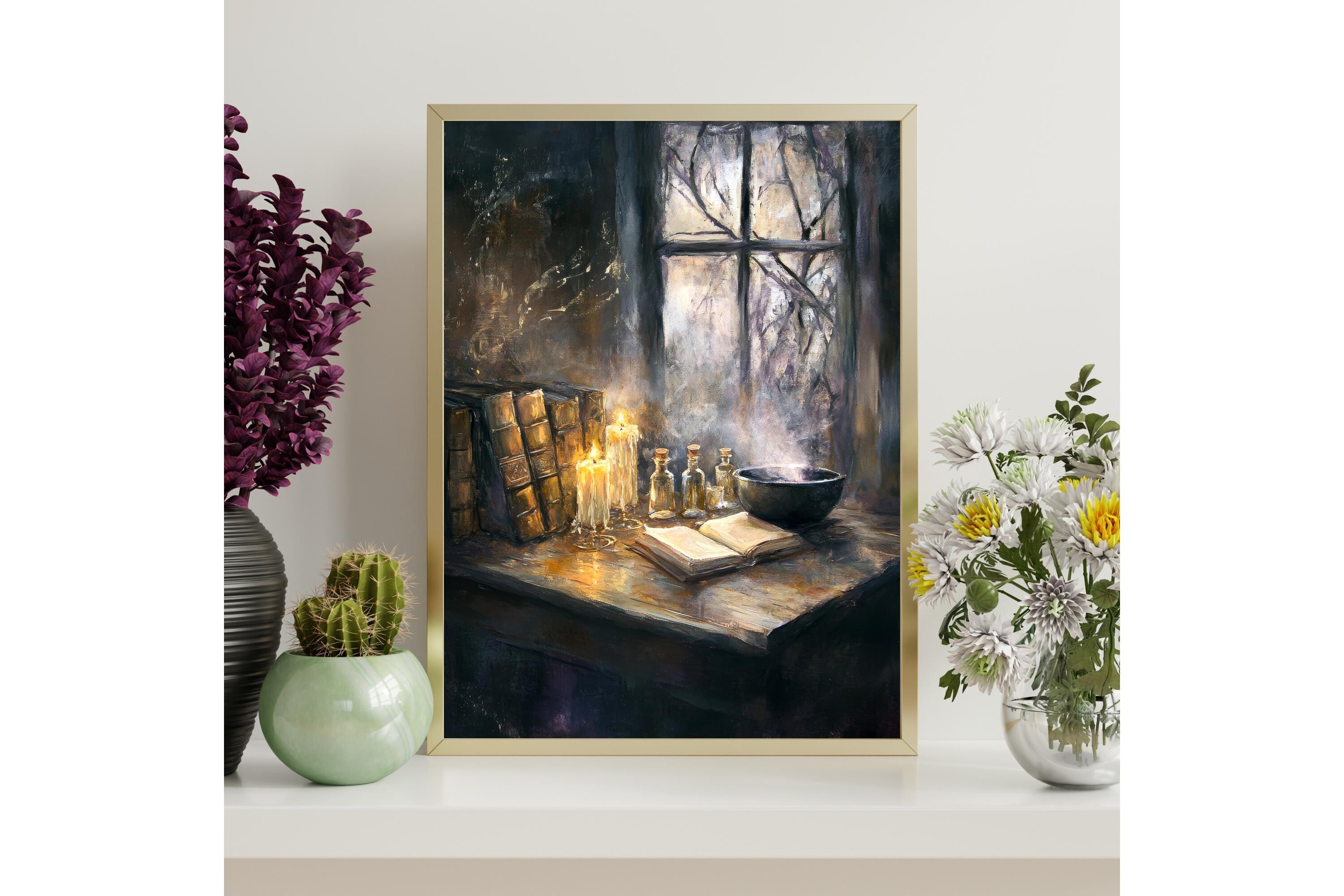 Alchemist Study Printable Wall Art