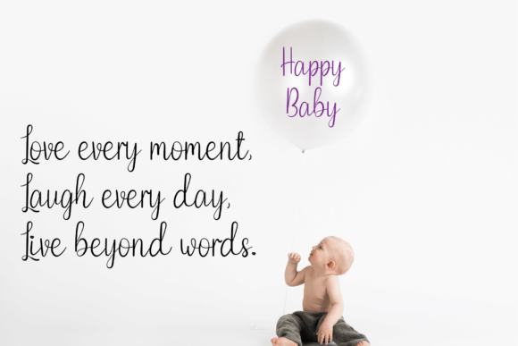 Babe Letter Font - Preview 1