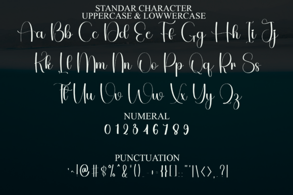 Ballerina Font PNG with transparent background - Preview 2