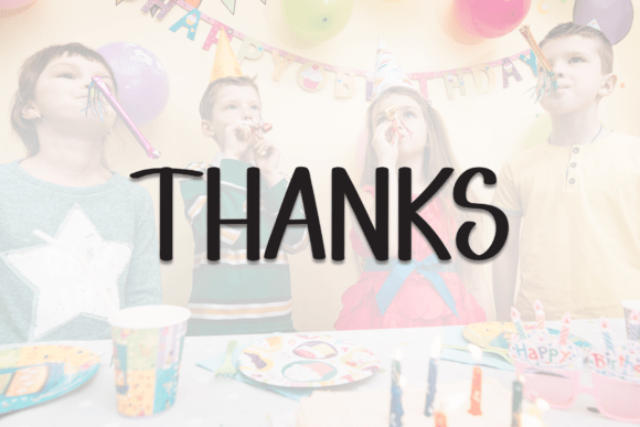 Birhtday Party Font - Preview 6