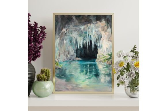 Cave Pool Printable Wall Art
