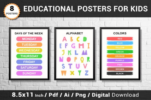 Educational Posters for Kids