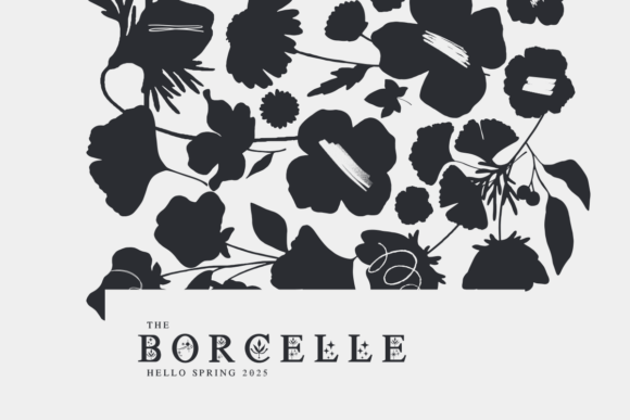 Floral Magic Font PNG with transparent background - Preview 3