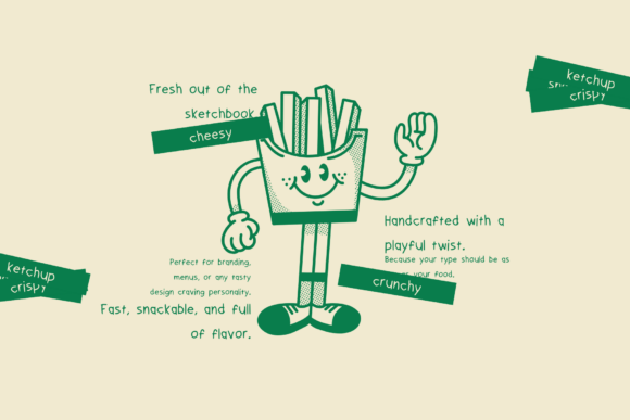 Foodie Font - Preview 2