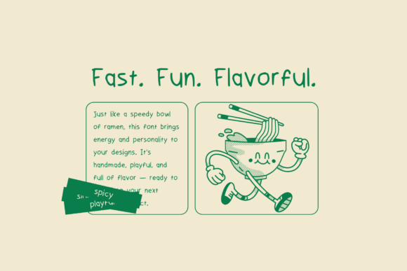 Foodie Font - Preview 5