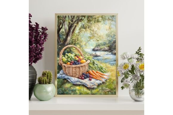 Harvest Basket Printable Wall Art