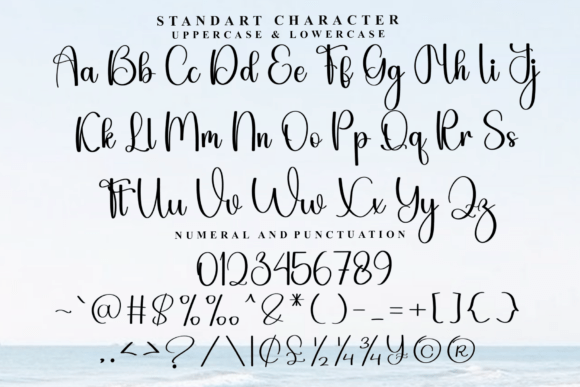 Himalaya Sunflower Font PNG with transparent background - Preview 4