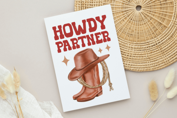 Howdy Badge Font PNG with transparent background - Preview 2