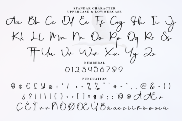 Meylin Font PNG with transparent background - Preview 3