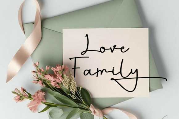 Meylin Font PNG with transparent background - Preview 6