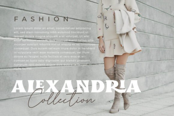 Paris Signature Font PNG with transparent background - Preview 3