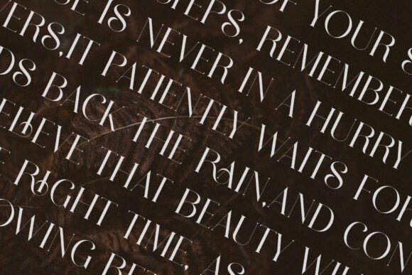 Ravlys Font font preview - 5