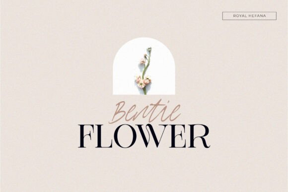 Royal Hefana Font PNG with transparent background - Preview 1
