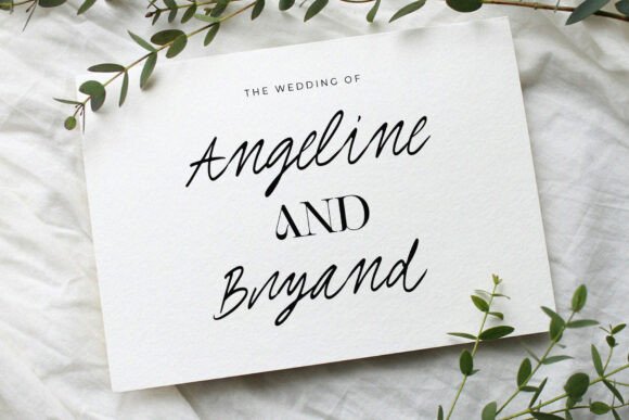 Royal Hefana Font PNG with transparent background - Preview 2