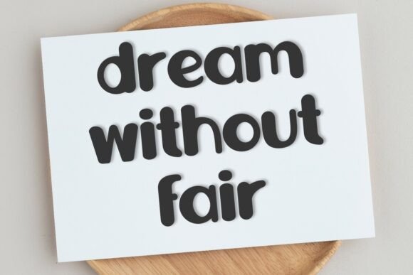 Simple Bubble Font PNG with transparent background - Preview 1