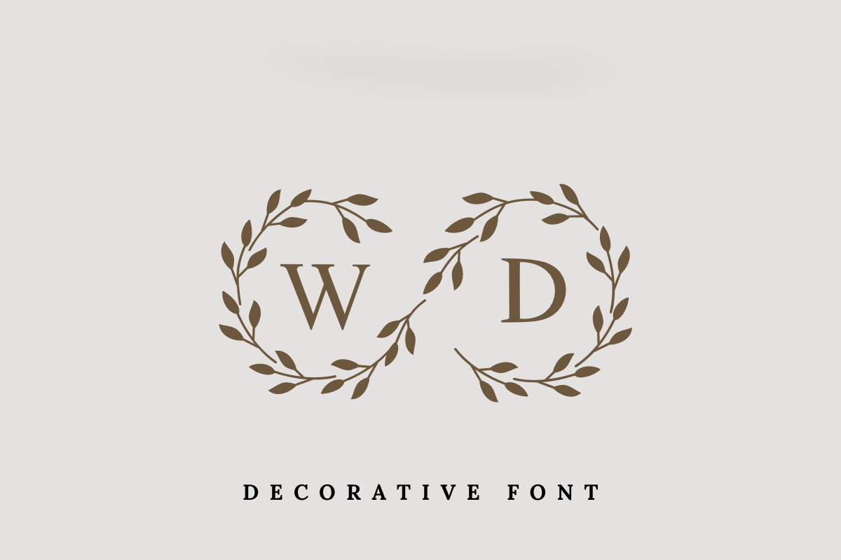 Wedding Day Monogram