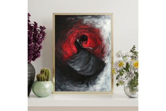 Abstract Figure Printable Wall Art