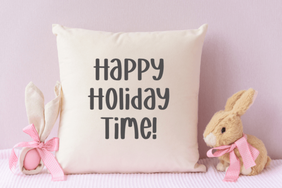Birthday Holiday Font - Preview 5