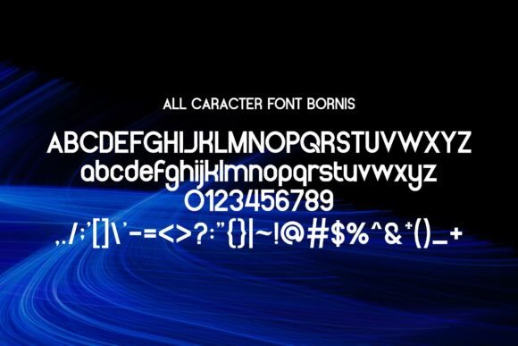 Bornis Font - Preview 1