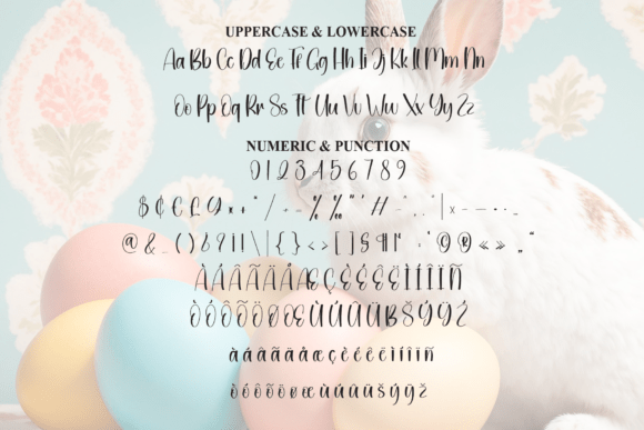 Bunny Easter Font - Preview 6