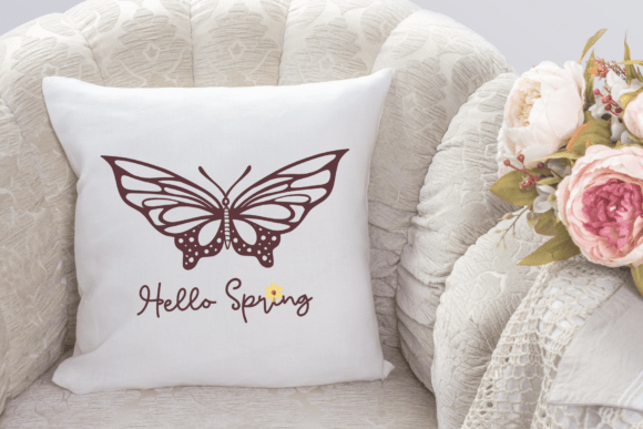 Butterfly Doodles Font - Preview 5