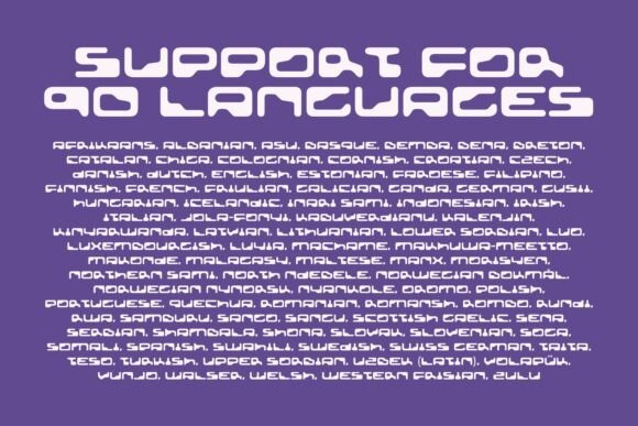 Cyberwave 2000 Font font preview - 6