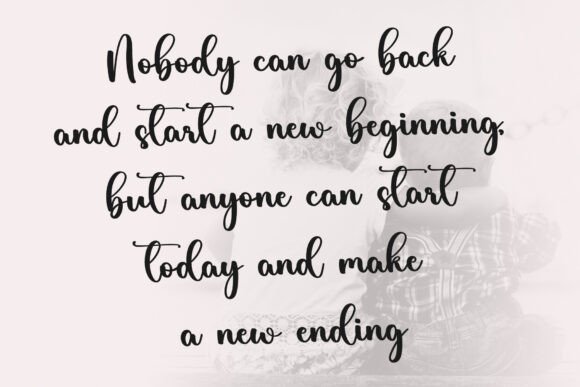 Darling Writing Font - Preview 3