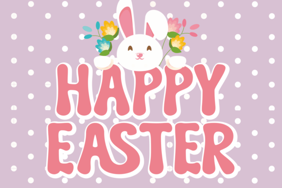 Easter Gum Font PNG with transparent background - Preview 2