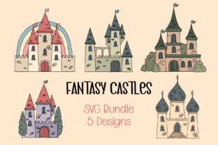 Fantasy Castles Bundle Graphic by Whimsy & Wonders · Creative Fabrica