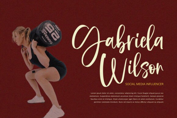 Glade Font - Preview 2