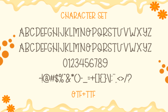 Happy Orange Font - Preview 2