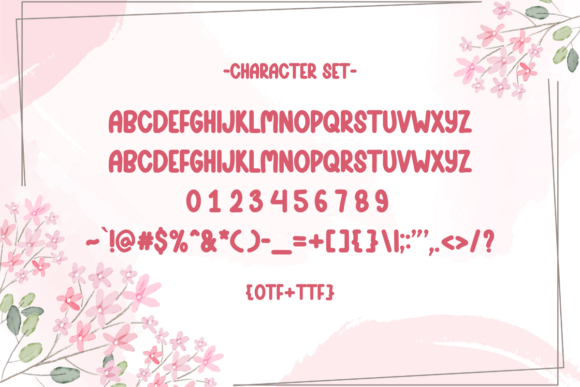 Happy Roses Font - Preview 2