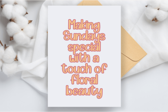 Happy Sunday Font - Preview 4