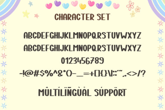 Heart Candy Font - Preview 2