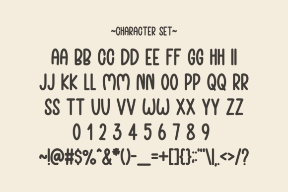 Hearts Mosaic Font - Preview 1