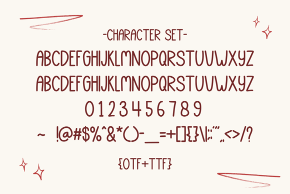 Love Quote Font PNG with transparent background - Preview 2