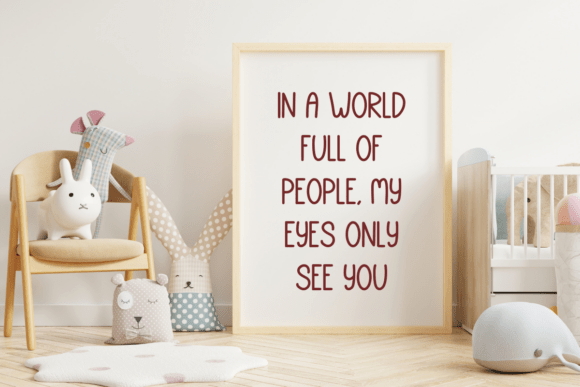 Love Quote Font PNG with transparent background - Preview 4
