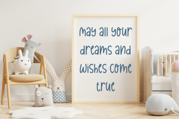 Loving Wishes Font font preview - 4