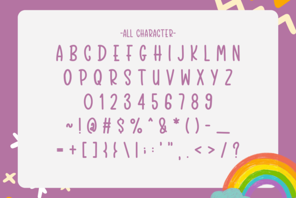 March Dream Font PNG with transparent background - Preview 1