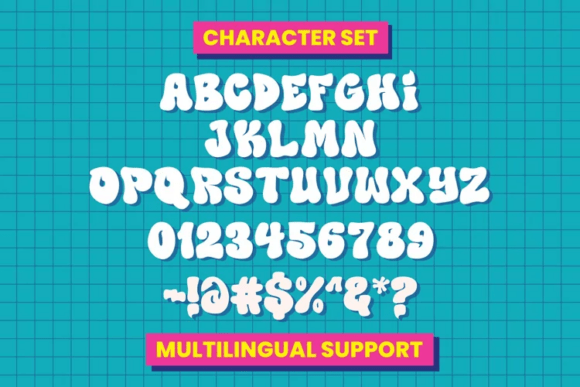 Mock Bear Font PNG with transparent background - Preview 5