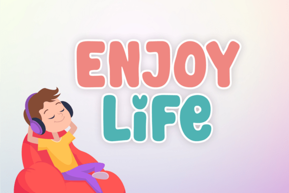 Mona Bona Font PNG with transparent background - Preview 1