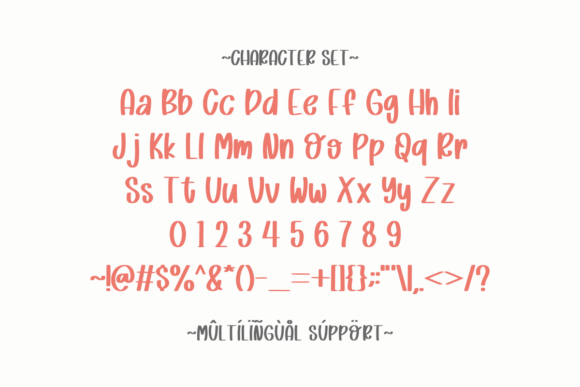 Monday Dreaming Font PNG with transparent background - Preview 1