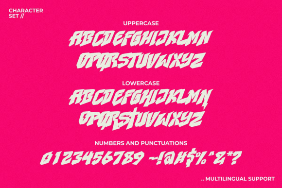 Noah Project Font PNG with transparent background - Preview 4